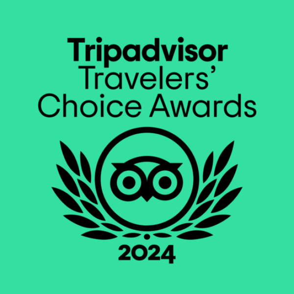 Tripadvisor Travelers Choice Award logo 2024
