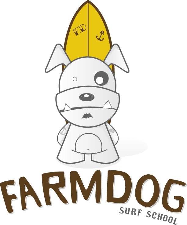 Farmdog Beach Services Logo Farmdog Beach Services Logo