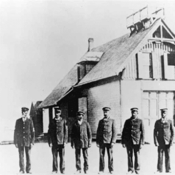 a group of people posing for a photo